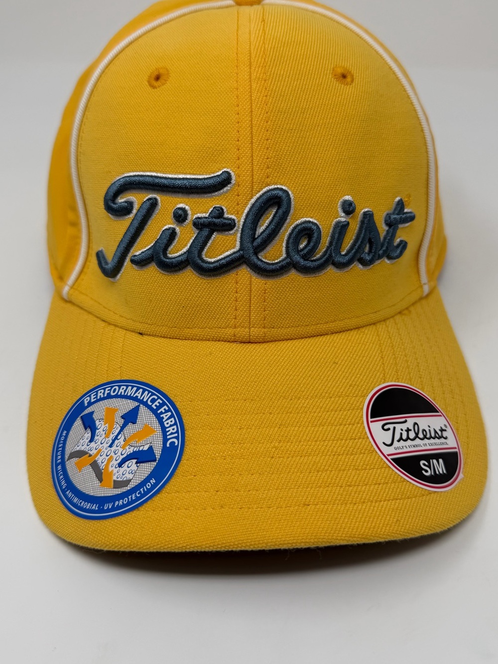 Titleist Bright Yellow Script Logo Baseball Hat